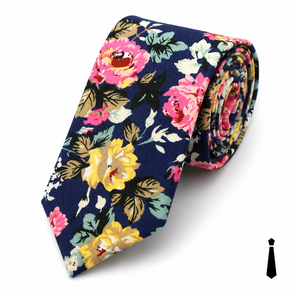 Corbata Miami - 6 cm